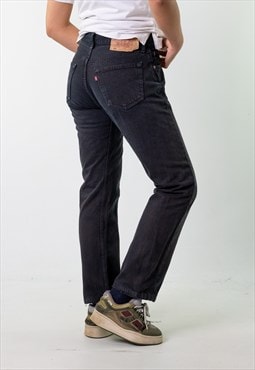 Black 90s Levi's 501 Cargo Skater Trousers Pants Jeans