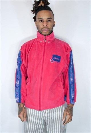 EMBROIDED RARE DIADORA ZIP SWEATSHIRT