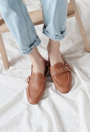 ROCKET LAMB LEATHER LOAFERS