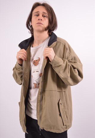 VINTAGE DIADORA JACKET KHAKI