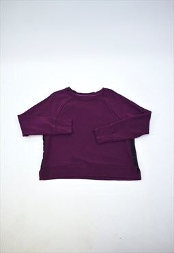 Vintage 90s Calvin Klein Purple Knit Sweatshirt