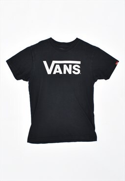 Vintage 90's Vans T-Shirt Top Loose Fit Black