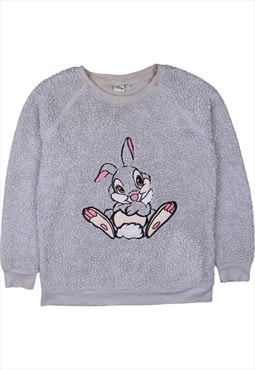 Vintage 90's Disney Fleece Jumper Bunny Crew Neck