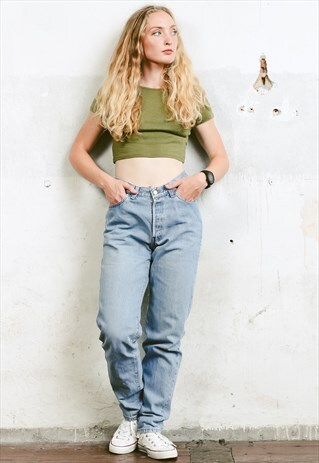 VINTAGE 90S LEVIS 17501 JEANS MADE IN USA