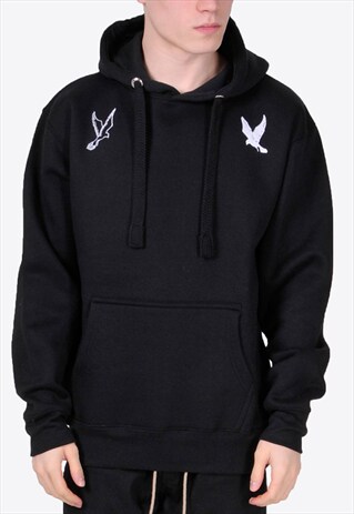 BLACK GE BIRDS HOODIE