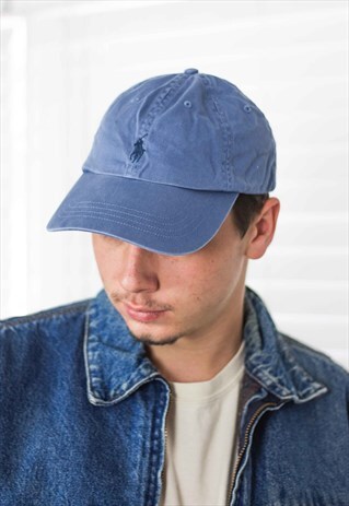VINTAGE POLO RALPH LAUREN CAP HAT LOGO 90S X 3.1
