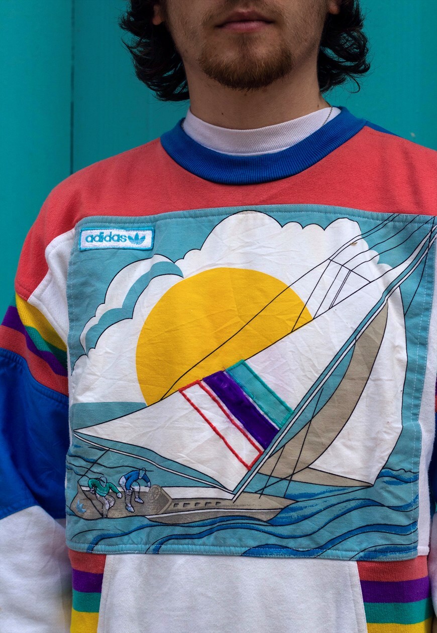 adidas regatta sailing sweatshirt