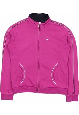 Vintage 90's Champion Fleece Track Jacket Zip Up