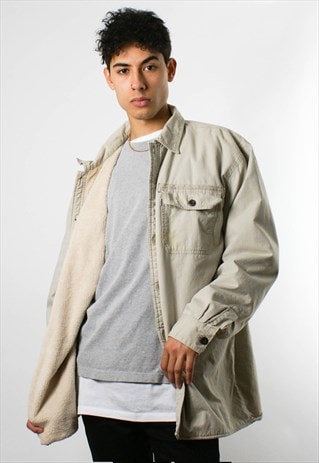 LEVI'S DENIM SHIRT FLEECE LINED WORKWEAR, XL