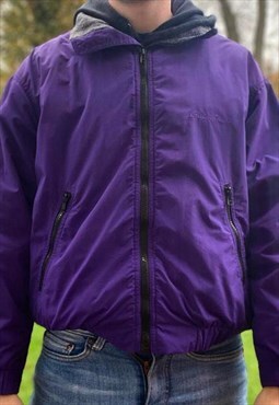 Vintage Eddie Bauer Purple Padded Coat