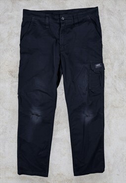 Helly Hansen Black Cargo Trousers Workwear Men's W36 L33
