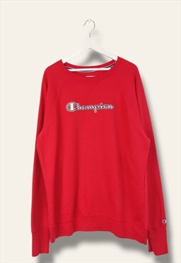 Vintage Champion Sweatshirt Origin in Red XL