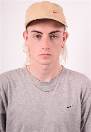 NIKE MENS VINTAGE CAP ONE SIZE KHAKI 90S