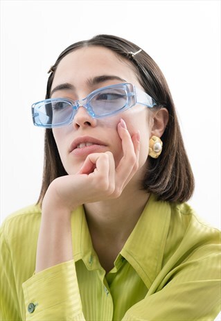 VINTAGE STYLE RECTANGLE SUNGLASSES
