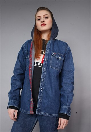VINTAGE TOMMY HILFIGER DENIM SHIRT