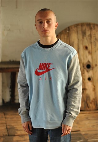VINTAGE NIKE AIR SPELL OUT SPORTS SWEATER