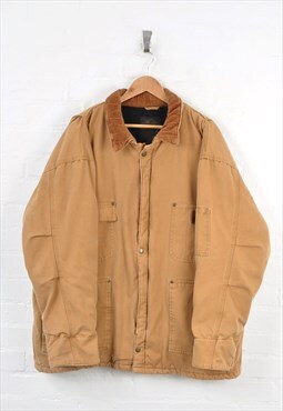 Vintage Old Mill Jacket Insulated Tan XXL