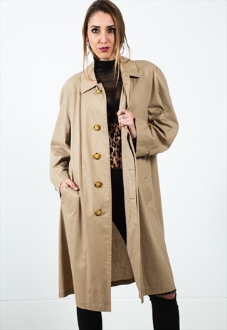 VINTAGE 80S ORIGINAL BURBERRY TRENCH / S2489
