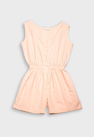 Pastel Pink sleeveless playsuit
