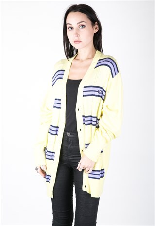 VINTAGE 90S ADIDAS KNITTED CARDIGAN