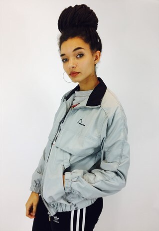 HEAD EMBROIDERED WINDBREAKER JACKET
