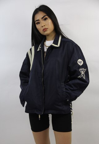 VINTAGE 90'S DIESEL NAVY JACKET