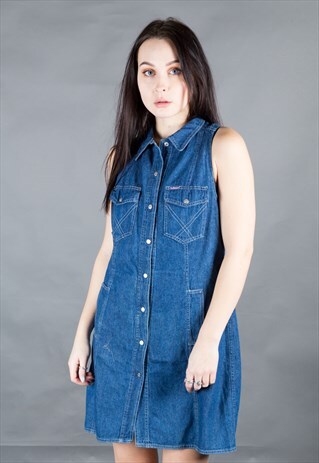 VINTAGE 90S DENIM DRESS
