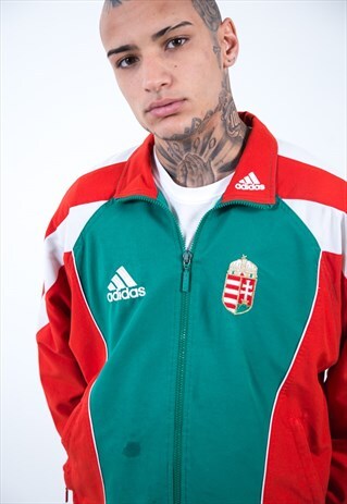 VINTAGE 90S ADIDAS SHELL JACKET / 1767