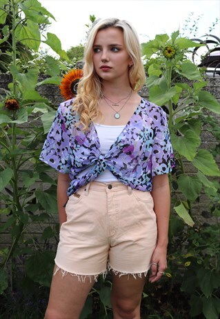 VINTAGE 90S WRANGLER PEACH HIGH WAISTED DEMIN SHORTS