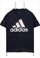Vintage 90's Adidas T Shirt Spellout Logo Short Sleeve