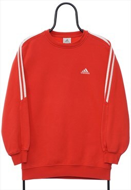 Vintage Adidas Red Logo Sweatshirt