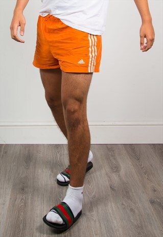 VINTAGE ADIDAS SHORTS SWIMMING BEACH