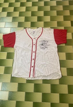 Vintage 1993 Warner Bros Looney Tunes Baseball Jersey XL