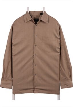 Vintage 90's Boss Shirt Long Sleeve Button Up