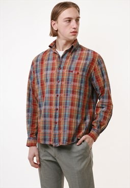 90s MISSONI SPORT Vintage Oldschool Checkered Shirt 18310