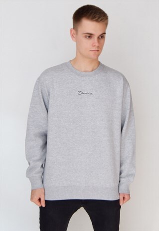 GREY DECIDE SWEATSHIRT