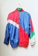 UNISEX VINTAGE CASUAL CLUB FESTIVAL WINDBREAKER JACKET.