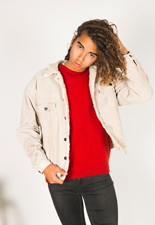 VINTAGE 80S LEVIS WINTER SHEEPSKIN JACKET / R1201C808