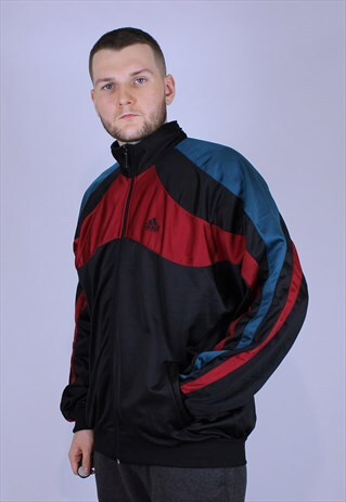 ADIDAS VINTAGE SWEATSHIRTS MEN RARE RED