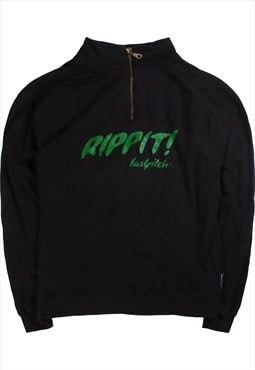 Vintage 90's Sport Tek Sweatshirt Rippiti Quarter Zip