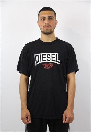 VINTAGE DIESEL BLACK T-SHIRT