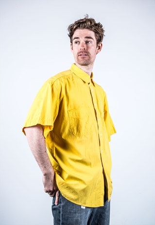 LEVI'S VINTAGE 1990S YELLOW SHIRT