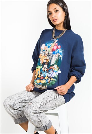 VINTAGE RETRO 90S DISNEY SWEATSHIRT / S7722