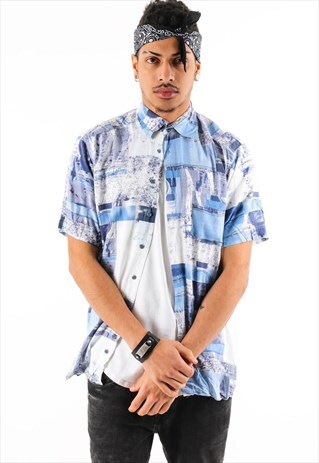 VINTAGE PATTERN SHIRT PSAW237D