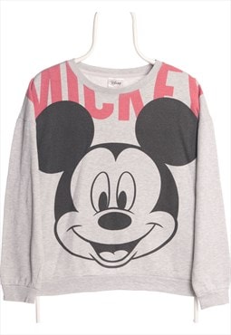 Vinted Grey Disney Mickey Sweatshirt - Large