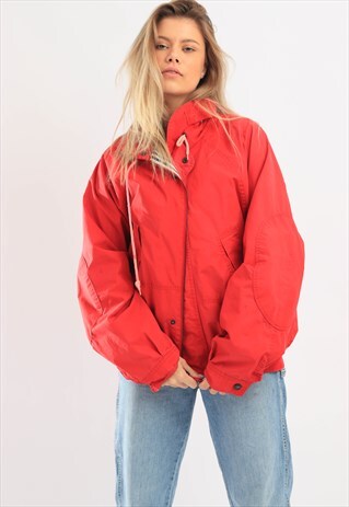 VINTAGE NAUTICA WINDBREAKER JACKET RED