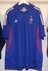 France 2002/04 adidas home football shirt XL