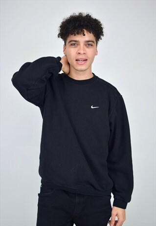 VINTAGE 90'S NIKE BLACK SWEATSHIRT