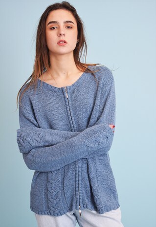 COOL VINTAGE 90'S RETRO SHEER KNIT CARDIGAN TEEN TOP