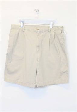 Vintage Carhartt chino shorts in beige. Best fits W38"